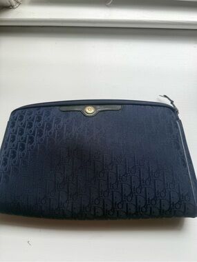 Vintage Christian Dior Navy Oblique Trotter